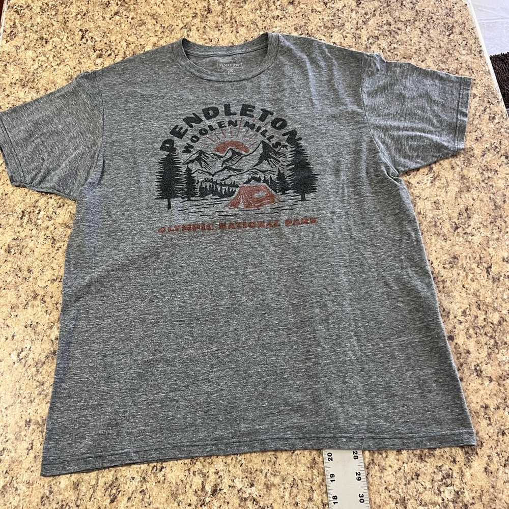 Pendleton Heather Gray Olympic National Forest Mo… - image 1